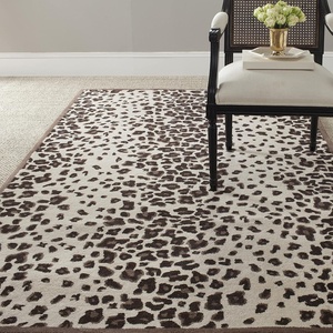 image:imageMartha Stewart x SAFAVIEH Area Rug Collection  26 x 43 Sharkey Gray Handmade Wool amp Viscose Ideal for Living Room Bedroom Foyer Accent Space MSR3621DSequoia Brown