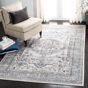 image:imageMartha Stewart x SAFAVIEH Area Rug Collection  9 x 12 Light Blue amp Ivory NonShedding amp Easy Cleaning Ideal for Living Room Bedroom Office Dining Space MSR877M