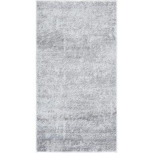 image:imageSAFAVIEH Amelia Collection Area Rug  8 Round Ivory amp Steel Blue NonShedding amp Easy to Clean Ideal for Living Room Bedroom Dining Space ALA700DIvoryStone Grey