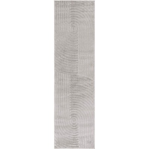 image:imageSAFAVIEH Selena Collection Area Rug  8 Round Beige NonShedding amp Easy to Clean Ideal for Living Room Bedroom Dining Space SLE674BGrey
