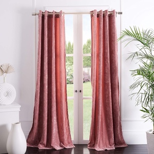 image:imageSafavieh Home Collection Voleria Rose Grommet Window Panel Curtain Treatment 52 x 96Rose