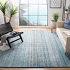image:imageSAFAVIEH Abstract Collection Area Rug  9 x 12 Ivory amp Beige Handmade Wool amp Viscose Ideal for High Traffic Areas in Living Room Bedroom ABT141DBlueMulti
