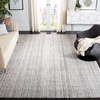 image:imageSAFAVIEH Abstract Collection Area Rug  9 x 12 Ivory amp Beige Handmade Wool amp Viscose Ideal for High Traffic Areas in Living Room Bedroom ABT141DCamelBlack
