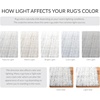 image:imageSAFAVIEH Abstract Collection Area Rug  9 x 12 Ivory amp Beige Handmade Wool amp Viscose Ideal for High Traffic Areas in Living Room Bedroom ABT141DCamelBlack