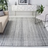 image:imageSAFAVIEH Abstract Collection Area Rug  9 x 12 Ivory amp Beige Handmade Wool amp Viscose Ideal for High Traffic Areas in Living Room Bedroom ABT141DGreyBlack