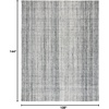 image:imageSAFAVIEH Abstract Collection Area Rug  9 x 12 Ivory amp Beige Handmade Wool amp Viscose Ideal for High Traffic Areas in Living Room Bedroom ABT141DGreyBlack