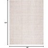 image:imageSAFAVIEH Abstract Collection Area Rug  9 x 12 Ivory amp Beige Handmade Wool amp Viscose Ideal for High Traffic Areas in Living Room Bedroom ABT141DIvoryBeige