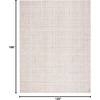 image:imageSAFAVIEH Abstract Collection Area Rug  9 x 12 Ivory amp Beige Handmade Wool amp Viscose Ideal for High Traffic Areas in Living Room Bedroom ABT141DIvoryBeige