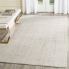 image:imageSAFAVIEH Abstract Collection Area Rug  9 x 12 Ivory amp Beige Handmade Wool amp Viscose Ideal for High Traffic Areas in Living Room Bedroom ABT141DIvoryBeige