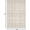 image:imageSAFAVIEH Abstract Collection Area Rug  9 x 12 Ivory amp Beige Handmade Wool amp Viscose Ideal for High Traffic Areas in Living Room Bedroom ABT141DIvoryBeige