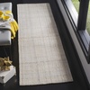 image:imageSAFAVIEH Abstract Collection Area Rug  9 x 12 Ivory amp Beige Handmade Wool amp Viscose Ideal for High Traffic Areas in Living Room Bedroom ABT141DIvoryBeige