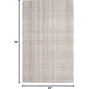 image:imageSAFAVIEH Abstract Collection Area Rug  9 x 12 Ivory amp Beige Handmade Wool amp Viscose Ideal for High Traffic Areas in Living Room Bedroom ABT141DLight Grey