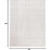image:imageSAFAVIEH Abstract Collection Area Rug  9 x 12 Ivory amp Beige Handmade Wool amp Viscose Ideal for High Traffic Areas in Living Room Bedroom ABT141DLight Grey