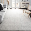 image:imageSAFAVIEH Abstract Collection Area Rug  9 x 12 Ivory amp Beige Handmade Wool amp Viscose Ideal for High Traffic Areas in Living Room Bedroom ABT141DLight Grey