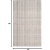 image:imageSAFAVIEH Abstract Collection Area Rug  9 x 12 Ivory amp Beige Handmade Wool amp Viscose Ideal for High Traffic Areas in Living Room Bedroom ABT141DLight Grey