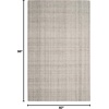 image:imageSAFAVIEH Abstract Collection Area Rug  9 x 12 Ivory amp Beige Handmade Wool amp Viscose Ideal for High Traffic Areas in Living Room Bedroom ABT141DLight Grey