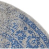 image:imageSAFAVIEH Adirondack Collection Area Rug  4 Round Grey amp Blue Distressed Vintage Floral Design NonShedding amp Easy to Clean Ideal for Living Room Bedroom Dining Space ADR109A