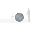 image:imageSAFAVIEH Adirondack Collection Area Rug  4 Round Grey amp Blue Distressed Vintage Floral Design NonShedding amp Easy to Clean Ideal for Living Room Bedroom Dining Space ADR109A