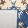 image:imageSAFAVIEH Antiquity Collection Area Rug  5 x 8 Blue amp Ivory Handmade Traditional Oriental Wool Ideal for High Traffic Areas in Living Room Bedroom AT520MBlueIvory