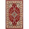 image:imageSAFAVIEH Antiquity Collection Area Rug  5 x 8 Blue amp Ivory Handmade Traditional Oriental Wool Ideal for High Traffic Areas in Living Room Bedroom AT520MRedGrey