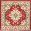 image:imageSAFAVIEH Antiquity Collection Area Rug  5 x 8 Blue amp Ivory Handmade Traditional Oriental Wool Ideal for High Traffic Areas in Living Room Bedroom AT520MRedGrey