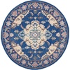 image:imageSAFAVIEH Antiquity Collection Area Rug  5 x 8 Blue amp Ivory Handmade Traditional Oriental Wool Ideal for High Traffic Areas in Living Room Bedroom AT520MBlueIvory