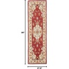 image:imageSAFAVIEH Antiquity Collection Area Rug  5 x 8 Blue amp Ivory Handmade Traditional Oriental Wool Ideal for High Traffic Areas in Living Room Bedroom AT520MRedGrey