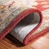 image:imageSAFAVIEH Antiquity Collection Area Rug  5 x 8 Blue amp Ivory Handmade Traditional Oriental Wool Ideal for High Traffic Areas in Living Room Bedroom AT520MRedGrey