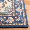 image:imageSAFAVIEH Antiquity Collection Area Rug  5 x 8 Blue amp Ivory Handmade Traditional Oriental Wool Ideal for High Traffic Areas in Living Room Bedroom AT520MBlueIvory