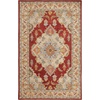 image:imageSAFAVIEH Antiquity Collection Area Rug  5 x 8 Blue amp Ivory Handmade Traditional Oriental Wool Ideal for High Traffic Areas in Living Room Bedroom AT520MRedGrey