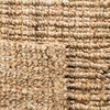image:imageSAFAVIEH Area Rug 6x9  Natural Fiber Collection  Natural Brown Handmade Jute Farmhouse Style Chunky Textured Thick Pile NF447A