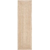 image:imageSAFAVIEH Area Rug 7 Square  Cape Cod Collection Natural Brown Handmade Braided Flat Weave Jute CAP252ANatural