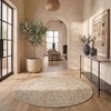 image:imageSAFAVIEH Area Rug 8x10  Abstract Collection  Large  Grey amp Ivory Handmade Wool Ideal for Living Room Bedroom Office Dining Space ABT468JGoldBlue