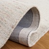 image:imageSAFAVIEH Area Rug 8x10  Abstract Collection  Large  Grey amp Ivory Handmade Wool Ideal for Living Room Bedroom Office Dining Space ABT468JIvoryBrown