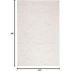 image:imageSAFAVIEH Area Rug 8x10  Abstract Collection  Large  Grey amp Ivory Handmade Wool Ideal for Living Room Bedroom Office Dining Space ABT468JIvoryBrown