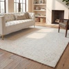 image:imageSAFAVIEH Area Rug 8x10  Abstract Collection  Large  Grey amp Ivory Handmade Wool Ideal for Living Room Bedroom Office Dining Space ABT468JIvoryBrown