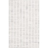image:imageSAFAVIEH Area Rug 8x10  Abstract Collection  Large  Silver amp Ivory Handmade Wool amp Chenille Ideal for Living Room Bedroom Office Dining Space ABT498GSilverIvory