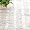 image:imageSAFAVIEH Area Rug 8x10  Abstract Collection  Large  Silver amp Ivory Handmade Wool amp Chenille Ideal for Living Room Bedroom Office Dining Space ABT498GSilverIvory