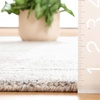 image:imageSAFAVIEH Area Rug 8x10  Abstract Collection  Large  Silver amp Ivory Handmade Wool amp Chenille Ideal for Living Room Bedroom Office Dining Space ABT498GSilverIvory