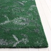 image:imageSAFAVIEH Area Rug 8x10  Anatolia Collection  Large  Dark Green Handmade Floral Scroll Design Ideal for Living Room Bedroom Office Dining Space AN401Y