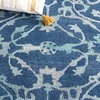 image:imageSAFAVIEH Area Rug 8x10  Anatolia Collection  Large  Sage amp Beige Handmade Floral Scroll Design Ideal for Living Room Bedroom Office Dining Space AN401WNavy