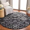 image:imageSAFAVIEH Area Rug 8x10  Anatolia Collection  Large  Sage amp Beige Handmade Floral Scroll Design Ideal for Living Room Bedroom Office Dining Space AN401WGrey