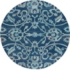 image:imageSAFAVIEH Area Rug 8x10  Anatolia Collection  Large  Sage amp Beige Handmade Floral Scroll Design Ideal for Living Room Bedroom Office Dining Space AN401WNavy