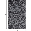 image:imageSAFAVIEH Area Rug 8x10  Anatolia Collection  Large  Sage amp Beige Handmade Floral Scroll Design Ideal for Living Room Bedroom Office Dining Space AN401WGrey