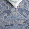 image:imageSAFAVIEH Area Rug 8x10  Anatolia Collection  Large  Sage amp Beige Handmade Floral Scroll Design Ideal for Living Room Bedroom Office Dining Space AN401WBlueGrey