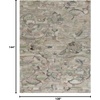 image:imageSAFAVIEH Area Rug 8x10  Anatolia Collection  Large  Sage amp Beige Handmade Floral Scroll Design Ideal for Living Room Bedroom Office Dining Space AN401WSageBeige