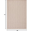 image:imageSAFAVIEH Area Rug 8x10  Aspect Collection  Large  Natural amp Ivory Jute amp Cotton Ideal for Living Room Bedroom Office Dining Space APE402BNaturalIvory