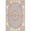image:imageSAFAVIEH Area Rug 8x10  Aubusson Collection  Large  Olive amp Ivory Handmade Wool Ideal for Living Room Bedroom Dining Space AUB301XGreyIvory