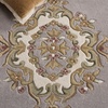 image:imageSAFAVIEH Area Rug 8x10  Aubusson Collection  Large  Olive amp Ivory Handmade Wool Ideal for Living Room Bedroom Dining Space AUB301XGreyIvory