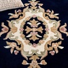 image:imageSAFAVIEH Area Rug 8x10  Aubusson Collection  Large  Olive amp Ivory Handmade Wool Ideal for Living Room Bedroom Dining Space AUB301XNavyIvory